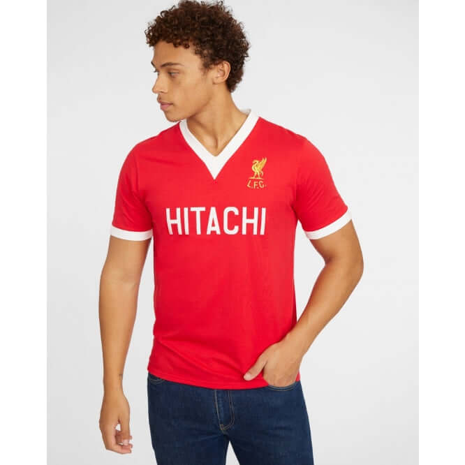 LFC Adults Retro Hitachi 1978 Home Shirt Official LFC Store