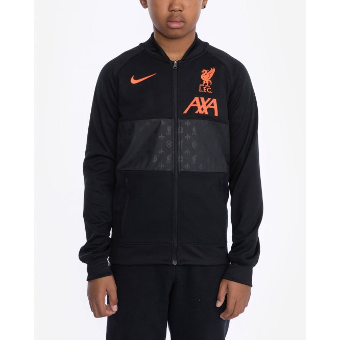 LFC Nike Junior Black Anthem Jacket Official LFC Store