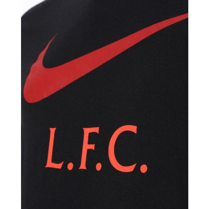 LFC Nike Mens Black Swoosh Club Tee Official LFC Store