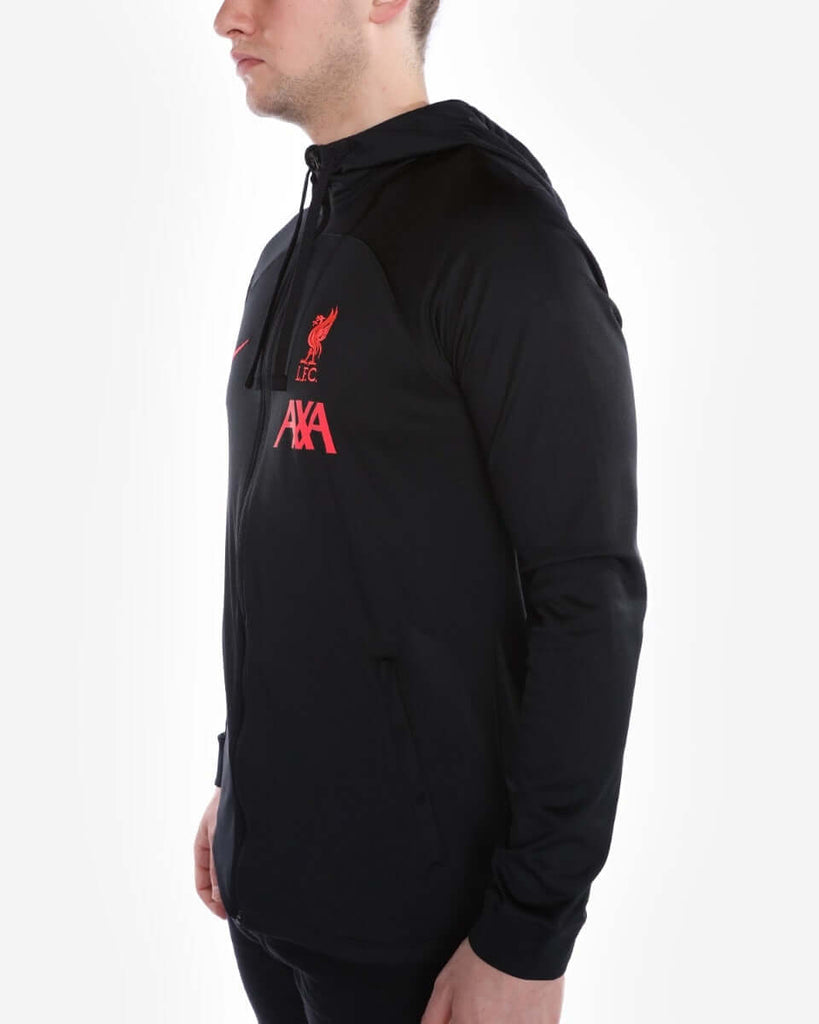 LFC Nike Mens Black Knit Strike Track Jacket 22/23 - LFC RETAIL UAE