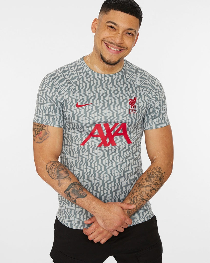 LFC Nike Mens Dri-Fit TRG Short Sleeve Top 22-23 Official LFC Store