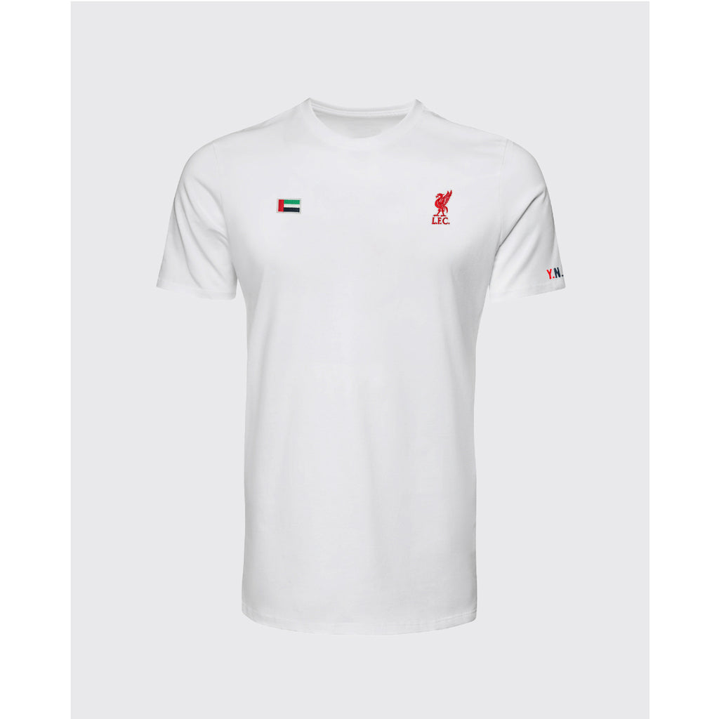 Liverpool FC Adults UAE Flag Tee Official LFC Store