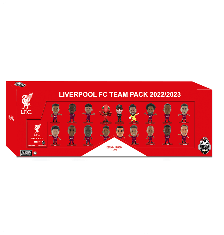 Liverpool Team Pack 18 Figures 22/23 Soccerstarz | Liverpool FC Store