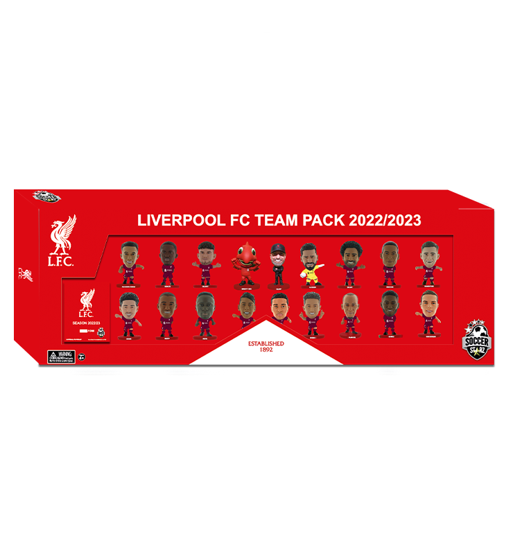 Liverpool Team Pack 18 Figures 22/23 Soccerstarz Official LFC Store