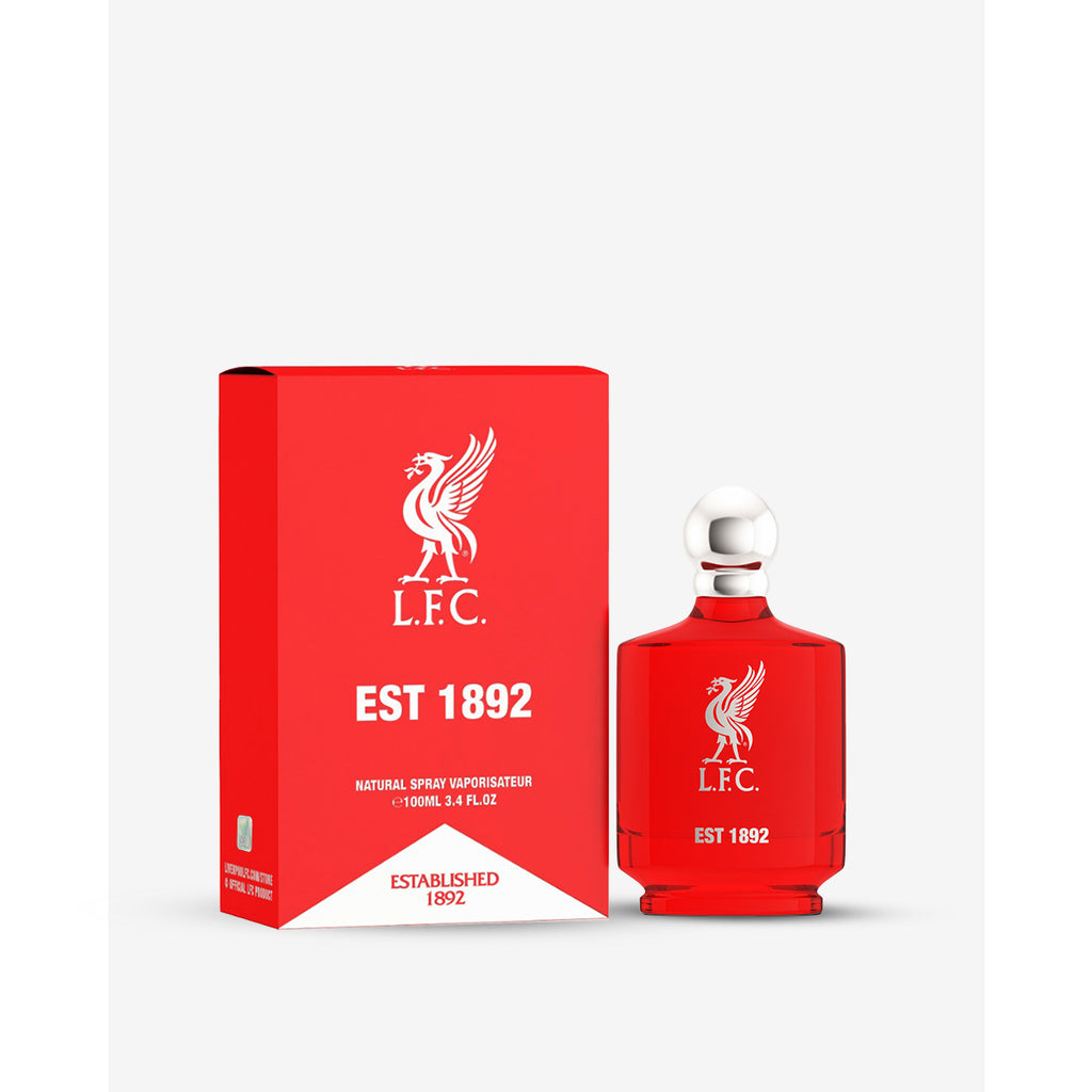 Liverpool FC Mens Established 1892 Eau De Parfum 100ml Official LFC Store