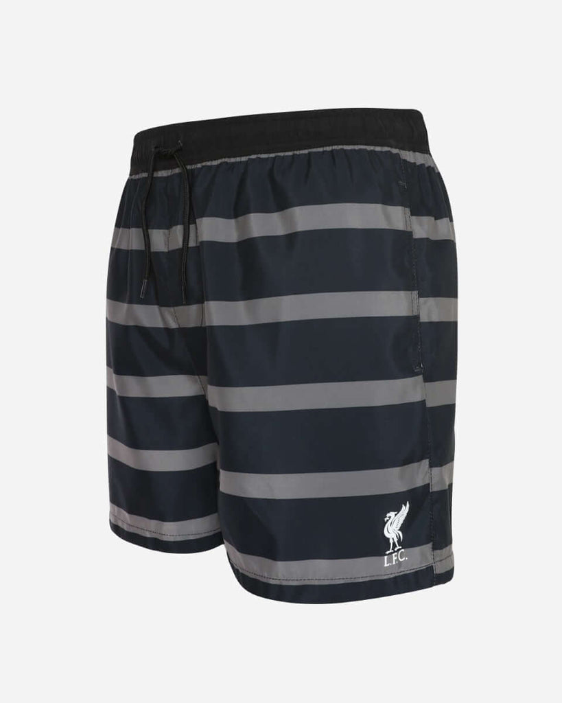 LFC Mens Black Stripe Swim Short Official LFC Store
