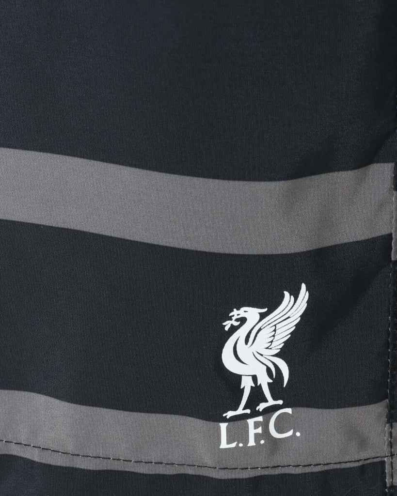 LFC Mens Black Stripe Swim Short Official LFC Store