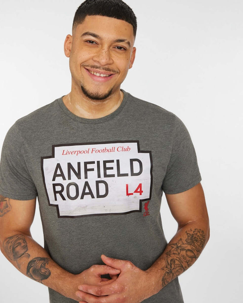 LFC Mens Anfield Road Tee Official LFC Store
