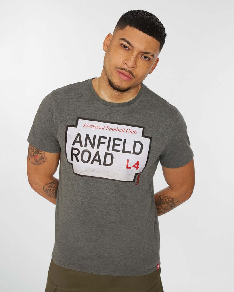 LFC Mens Anfield Road Tee Official LFC Store