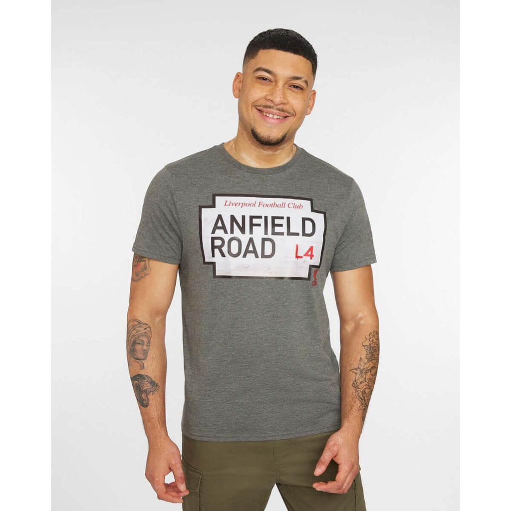 LFC Mens Anfield Road Tee Official LFC Store