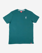 LFC Mens Teal Liverbird Emblem Tee Official LFC Store