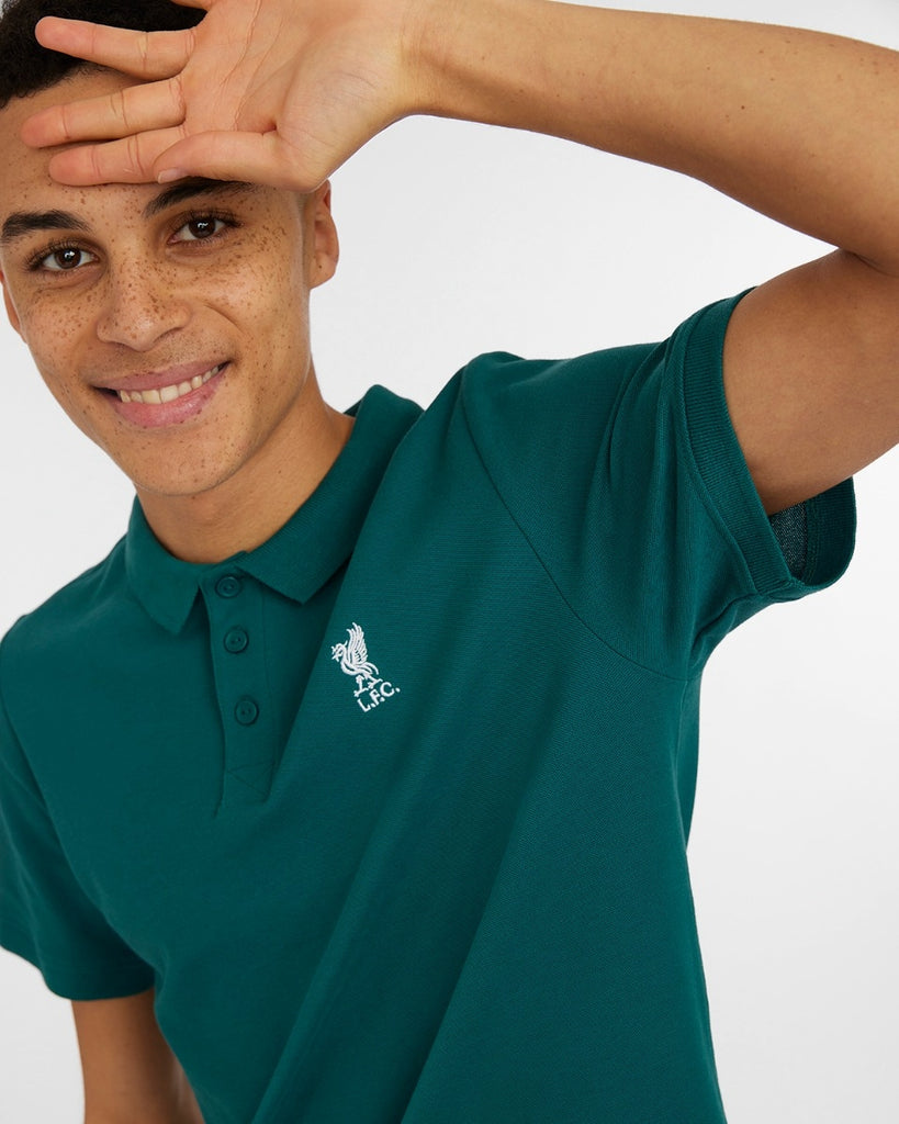 LFC Mens Conninsby Polo Teal Official LFC Store