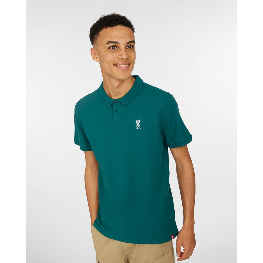 LFC Mens Conninsby Polo Teal Official LFC Store