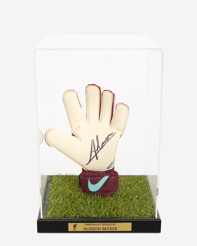 LFC Signed Becker Glove In Case Official LFC Store